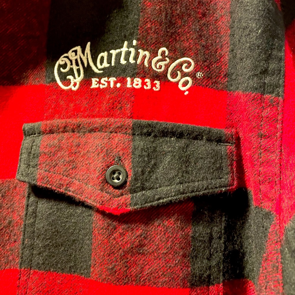 Mens Flannel shirt - from Martin Guitar Co